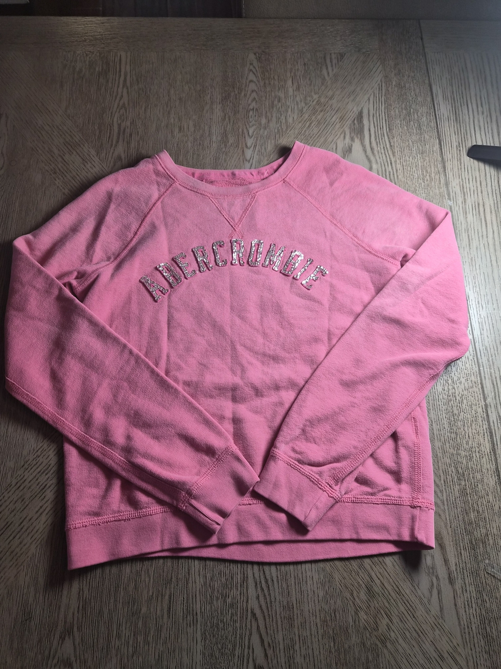 Abercrombie & Fitch Pink Crewneck Sweatshirt - Women's Top